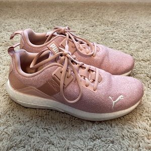 Pink Puma Tennis Shoes!!!!